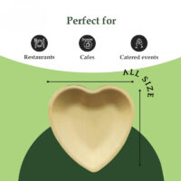 Special Shaped Paper Plate (Heart-Shaped Paper Plate)