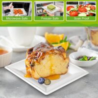 Square Paper Plate (218*218*20mm)