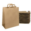 Kraft Flat Handle Paper Bag