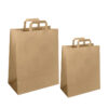Kraft Flat Handle Paper Bag