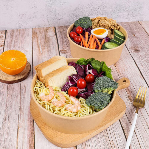 Round Salad Bowl