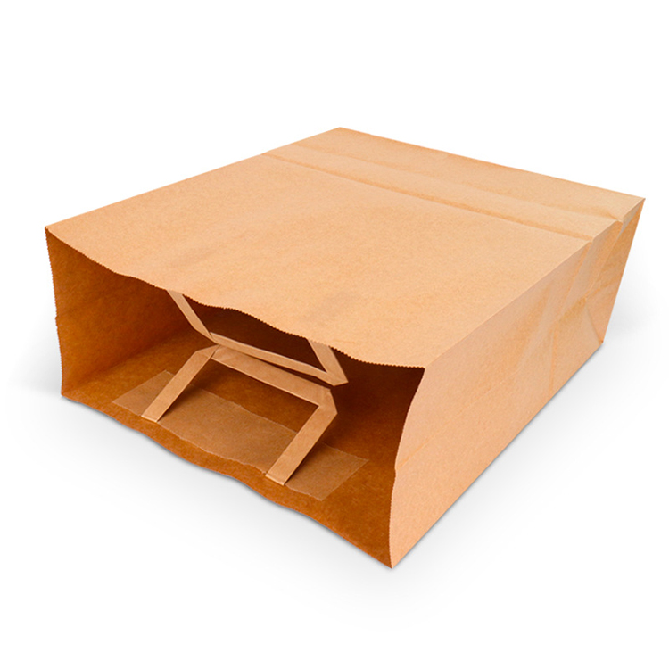 Kraft Flat Handle Paper Bag
