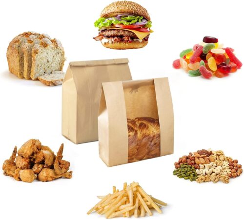 Eight-Sided Sealed Paper Bag