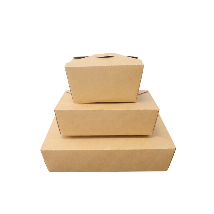 Kraft Paper Food Box