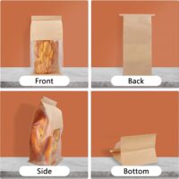 Eight-Sided Sealed Paper Bag