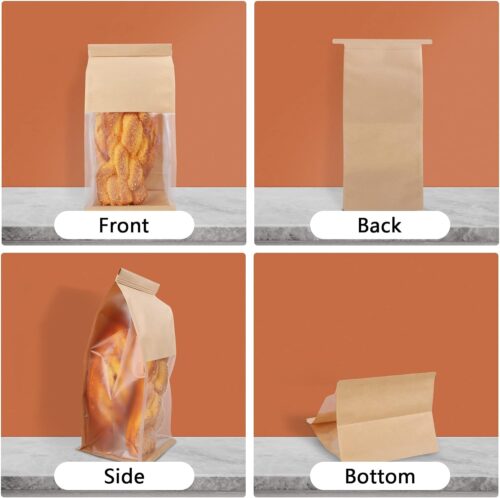 Eight-Sided Sealed Paper Bag
