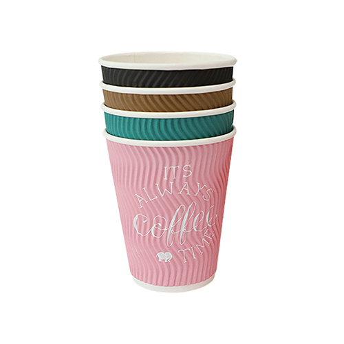 8OZ(80mm) Ripple-Wall Paper Cup