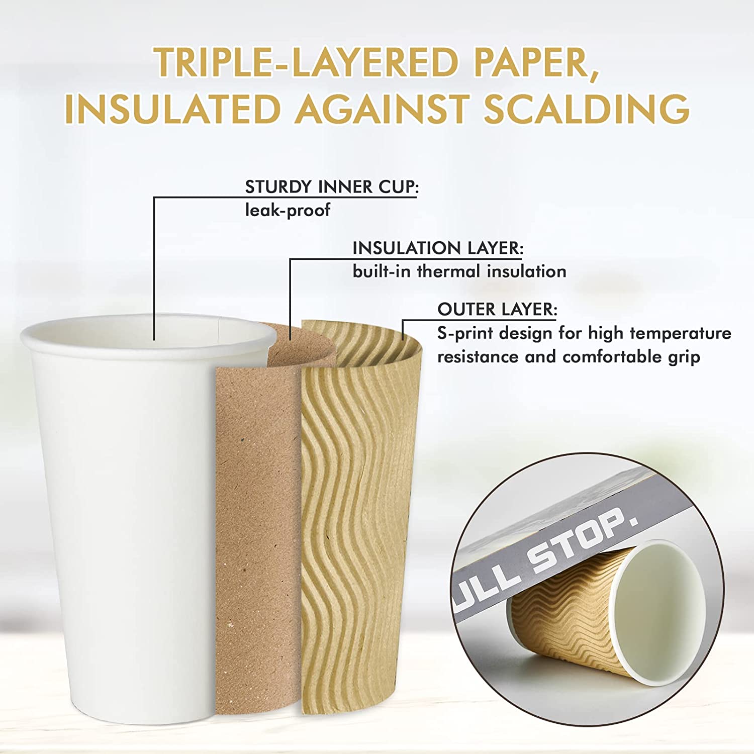 Ripple-Wall Paper Cup