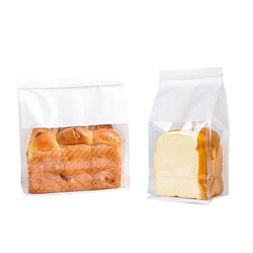 White Eight-Sided Sealed Paper Bag