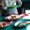 Special Shaped Paper Plate (Fish-Shaped Paper Plate)