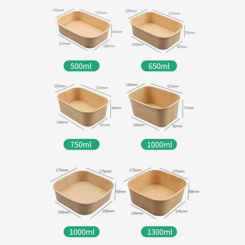 Rectangle Salad Bowl