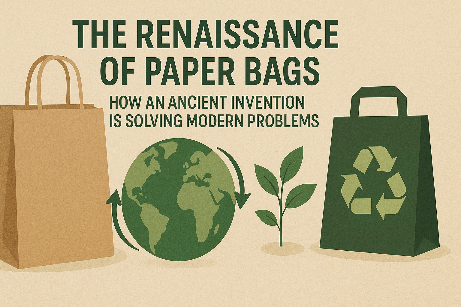 The Renaissance of Paper Bags: How an Ancient Invention is Solving Modern Problems