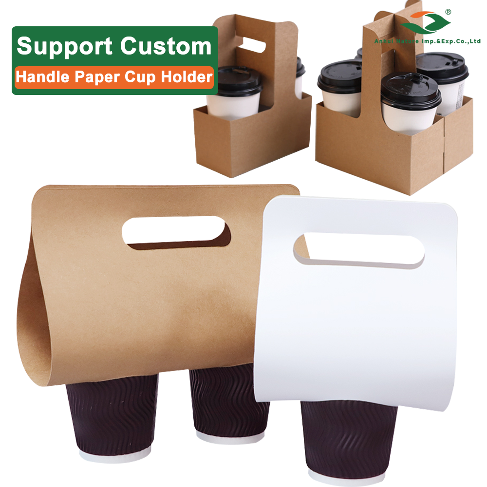 Handle Paper Cup Holder Paper Cup Tray
