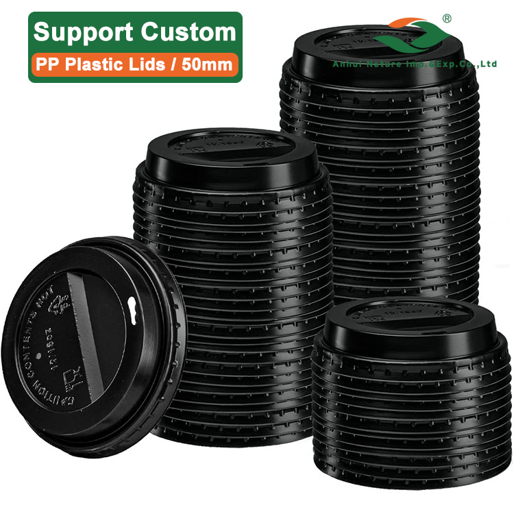 PP Plastic Lids for Paper Cup - 50mm