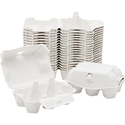 White 15 Eggs Paper Egg Tray