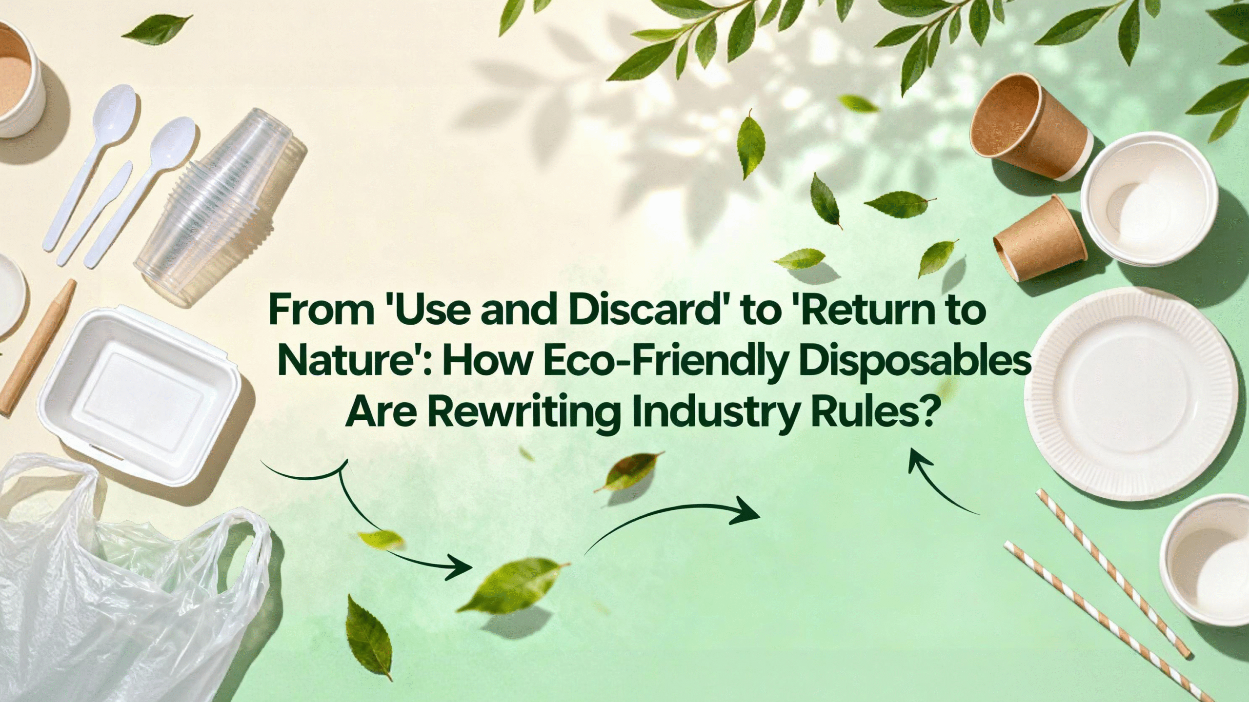 From “Use and Discard” to “Return to Nature”: How Eco-Friendly Disposables Are Rewriting Industry Rules?
