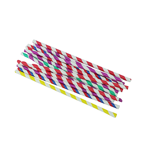 10 197mm Paper Straw Eco Friendly Straw