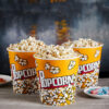46OZ Popcorn Bucket Custom Printed Popcorn Container (3) 46OZ Popcorn Bucket Custom Printed Popcorn Container