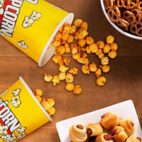 46OZ Popcorn Bucket Custom Printed Popcorn Container (4) 46OZ Popcorn Bucket Custom Printed Popcorn Container