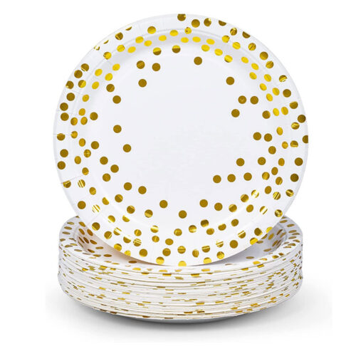 5in Round Paper Plates (2) 5in Round Paper Plates