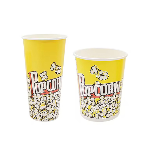 Customized Popcorn Buckets Food Grade Paper Popcorn Cup (1) Customized Popcorn Buckets Food Grade Paper Popcorn Cup