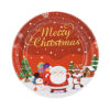 Disposable Christmas Dinner Paper Plates