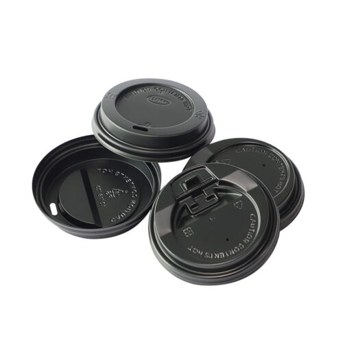 Disposable Coffee Cup Lid 80mm PP Lid for Paper Cup