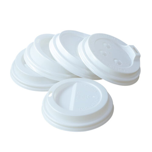 Disposable Coffee Cup Lid 80mm PP Lid for Paper Cup (3) Disposable Coffee Cup Lid 80mm PP Lid For Paper Cup