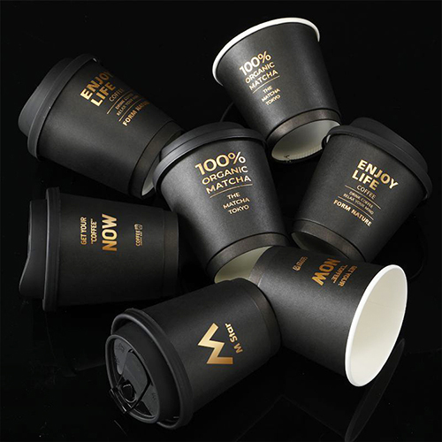 Disposable Coffee Cups Paper Hot Cups with Lids (1) Disposable Coffee Cups Paper Hot Cups With Lids