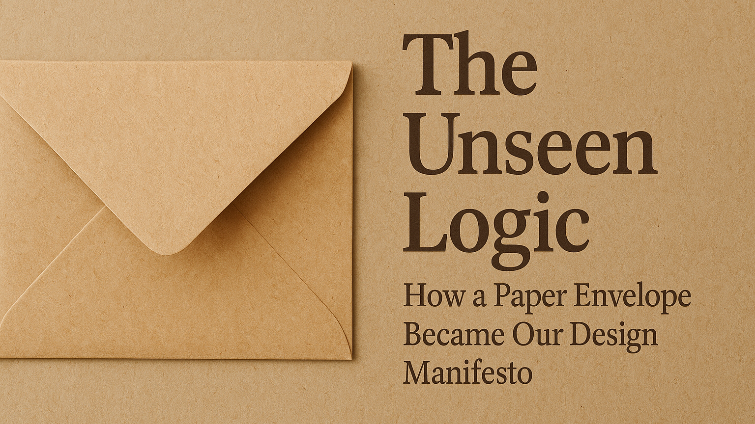 paper envelope blog