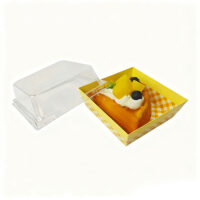 Kraft Paper Dessert Box Pastry & Cake Takeout Box (4) Kraft Paper Dessert Box Pastry Cake Takeout Box