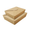 Kraft Paper Food Box (6) Kraft Paper Food Box