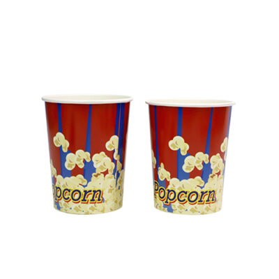 Manufacturer OEM Custom Printed Popcorn Paper Bucket (1) Manufacturer OEM Custom Printed Popcorn Paper Bucket