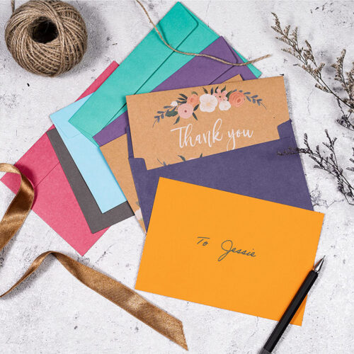 Mixed Color Paper Envelope Paper Mailing Bag