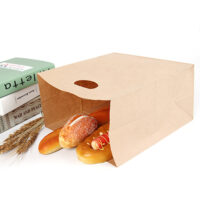 Paper Bag With Handles Bulk Brown Kraft Shopping Bags