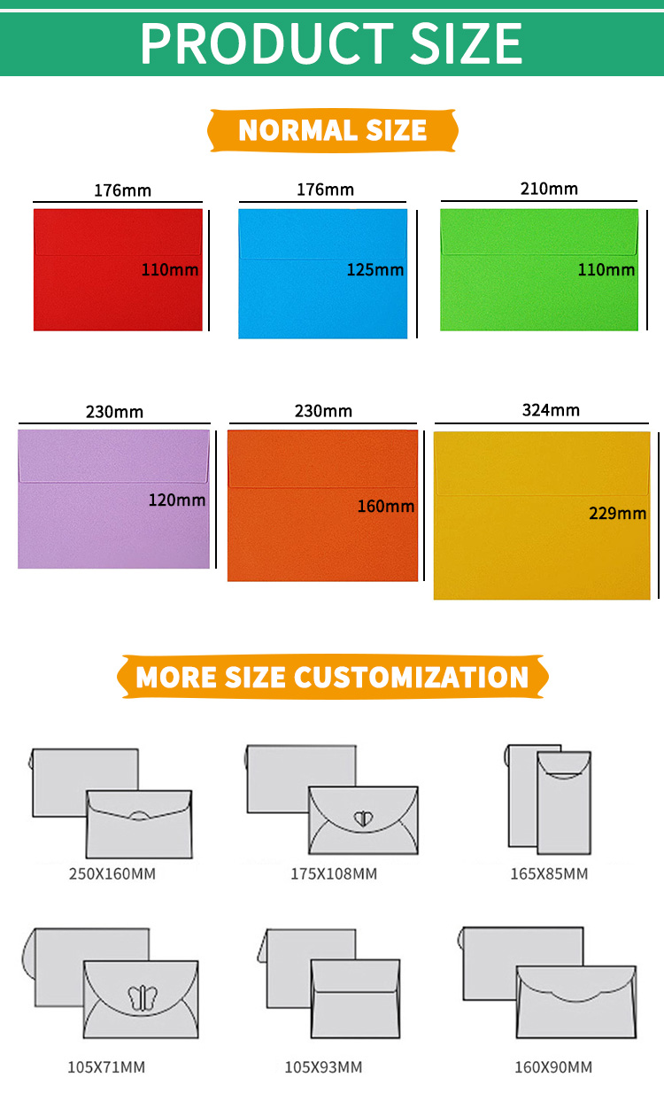 Paper Packaging Envelopes With Logo