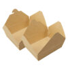 Wholesale 1080ml Take Out Kraft Paper Packaging Box