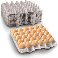 30 Cell Paper Egg Tray for Chicken Egg Packaging Tray (2) 30 Cell Paper Egg Tray For Chicken Egg Packaging Tray