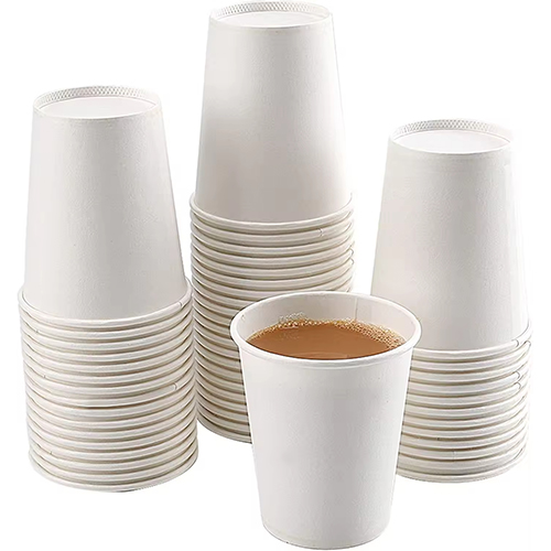 8oz 240ml Disposable White Paper Cup