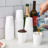 8oz 240ml Disposable White Paper Cup