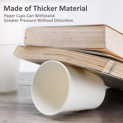 8oz 240ml Disposable White Paper Cup