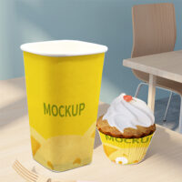 Biodegradable Square Coffee Paper Cups Biodegradable Square Coffee Paper Cups