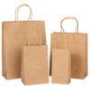 Brown Kraft Paper Bags for Coffee Shops