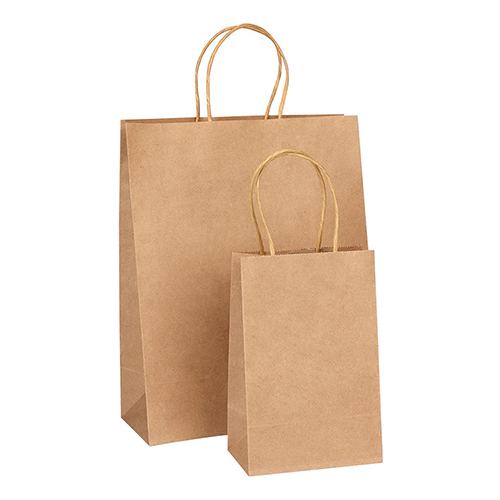 Brown Kraft Paper Bags for Coffee Shops