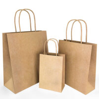 Brown Kraft Paper Bags for Coffee Shops Brown Kraft Paper Bags for Coffee Shops