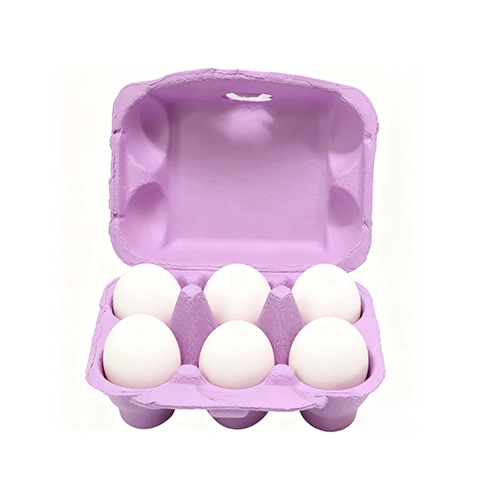 Colored Egg Cartons Paper Egg Tray With Labels