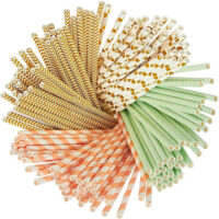 Disposable Paper Drinks Straws Disposable Paper Drinks Straws