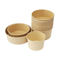 Disposable Paper Food Containers for Hot Meals Disposable Paper Food Containers for Hot Meals