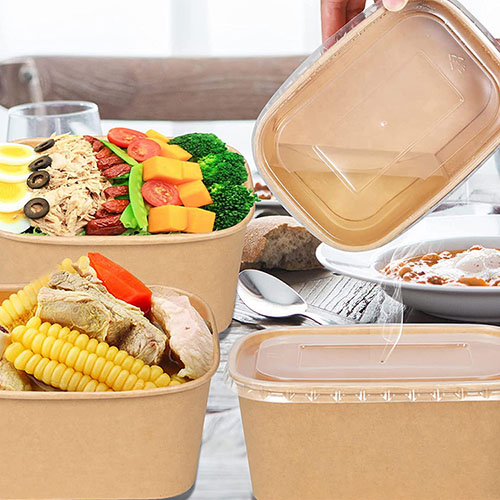 Eco-Friendly Paper Food Containers