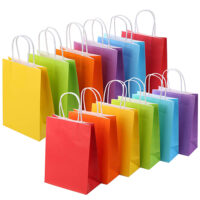 Handle Dic Paper Bags (5) Handle Dic Paper Bags